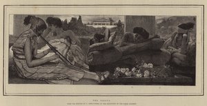 The Siesta by Lawrence Alma Tadema